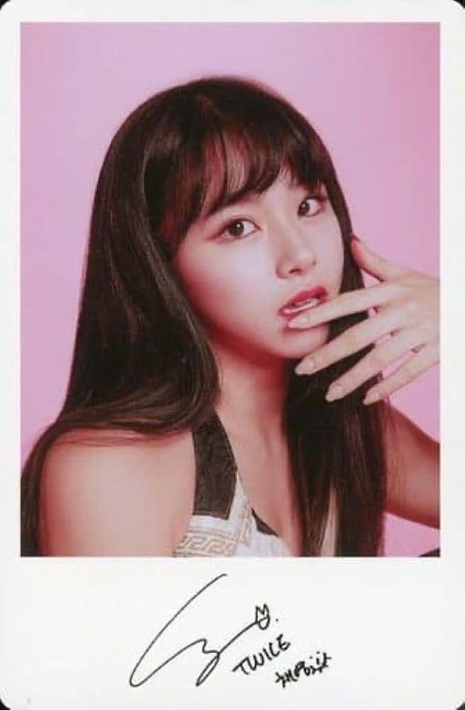twice チェヨン サイン